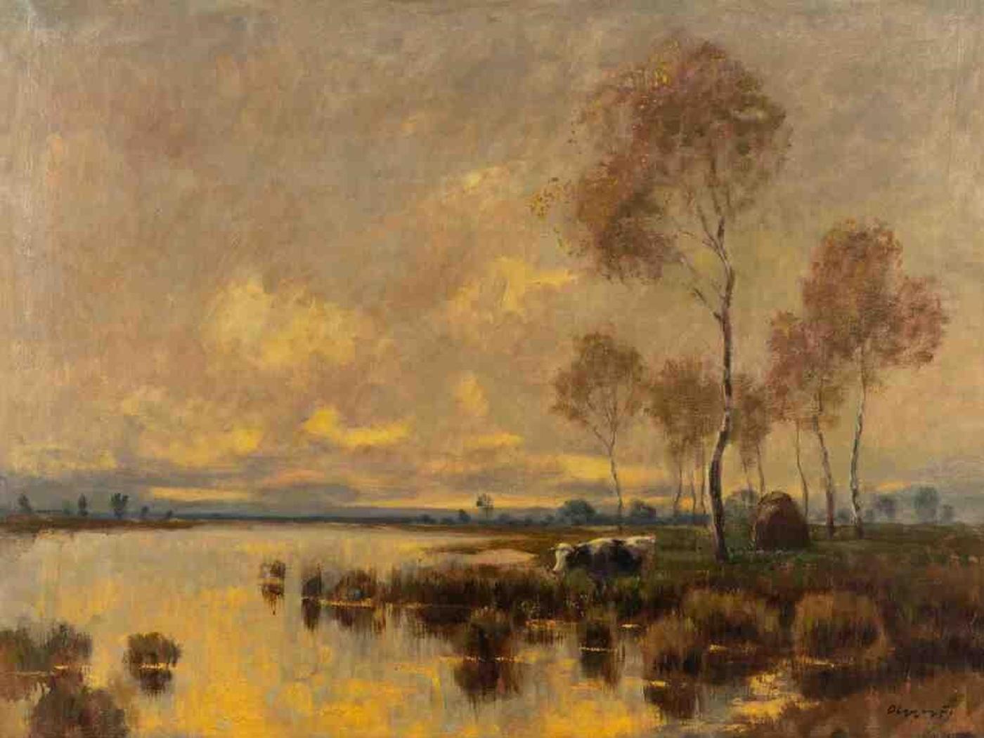 Ferenc Olgyay (1872-1939) - Landscape