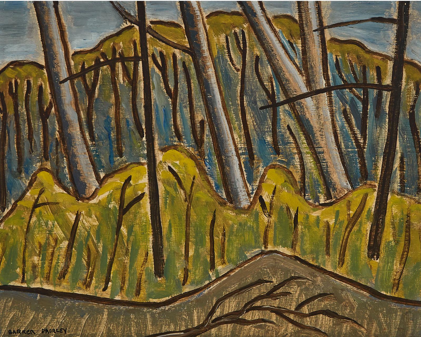 Barker Fairley (1887-1986) - Lawrence Park Woods, 1939