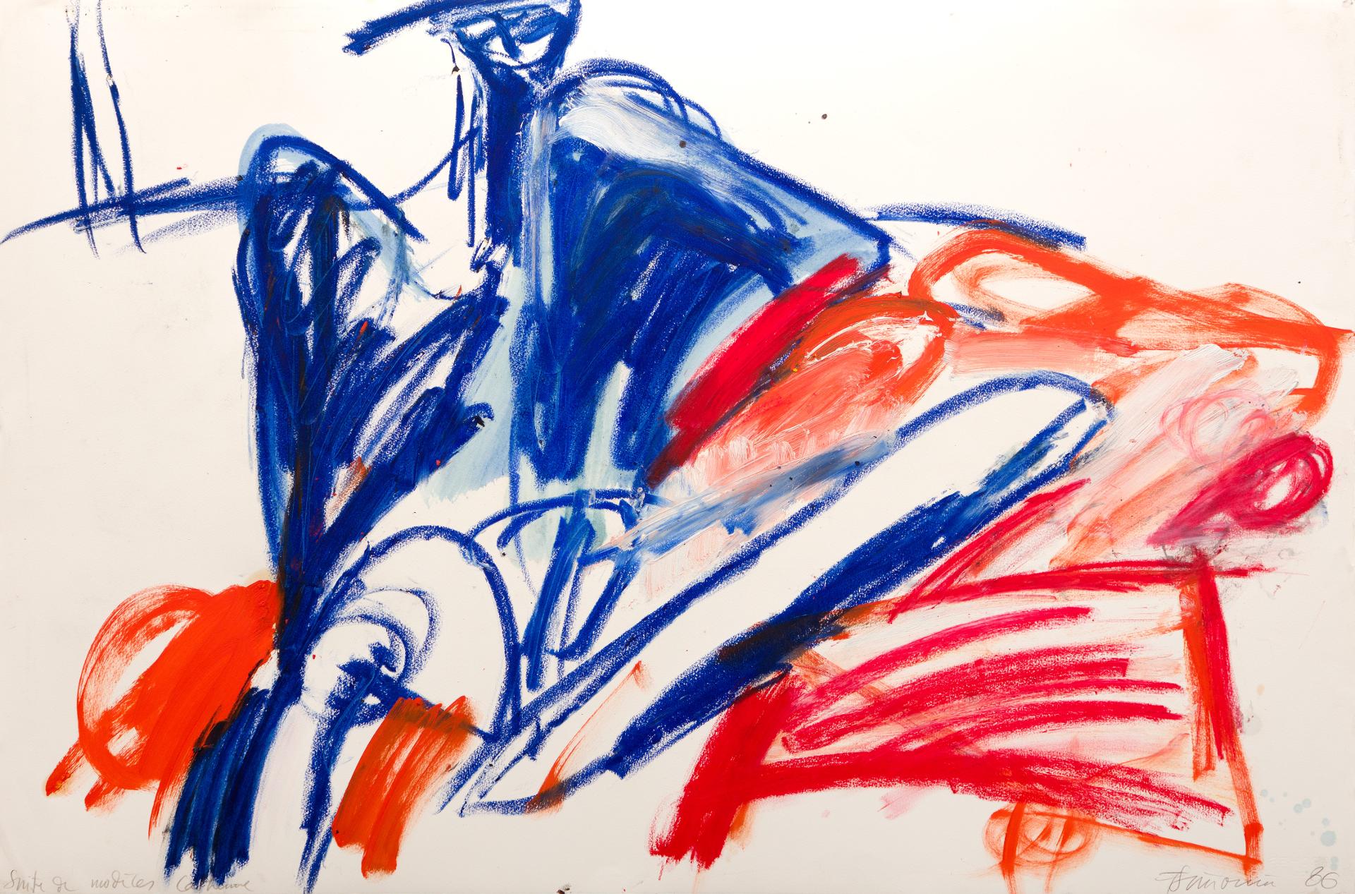 Francine Simonin (1936-2020) - Suite de modèles Catherine, 1986
