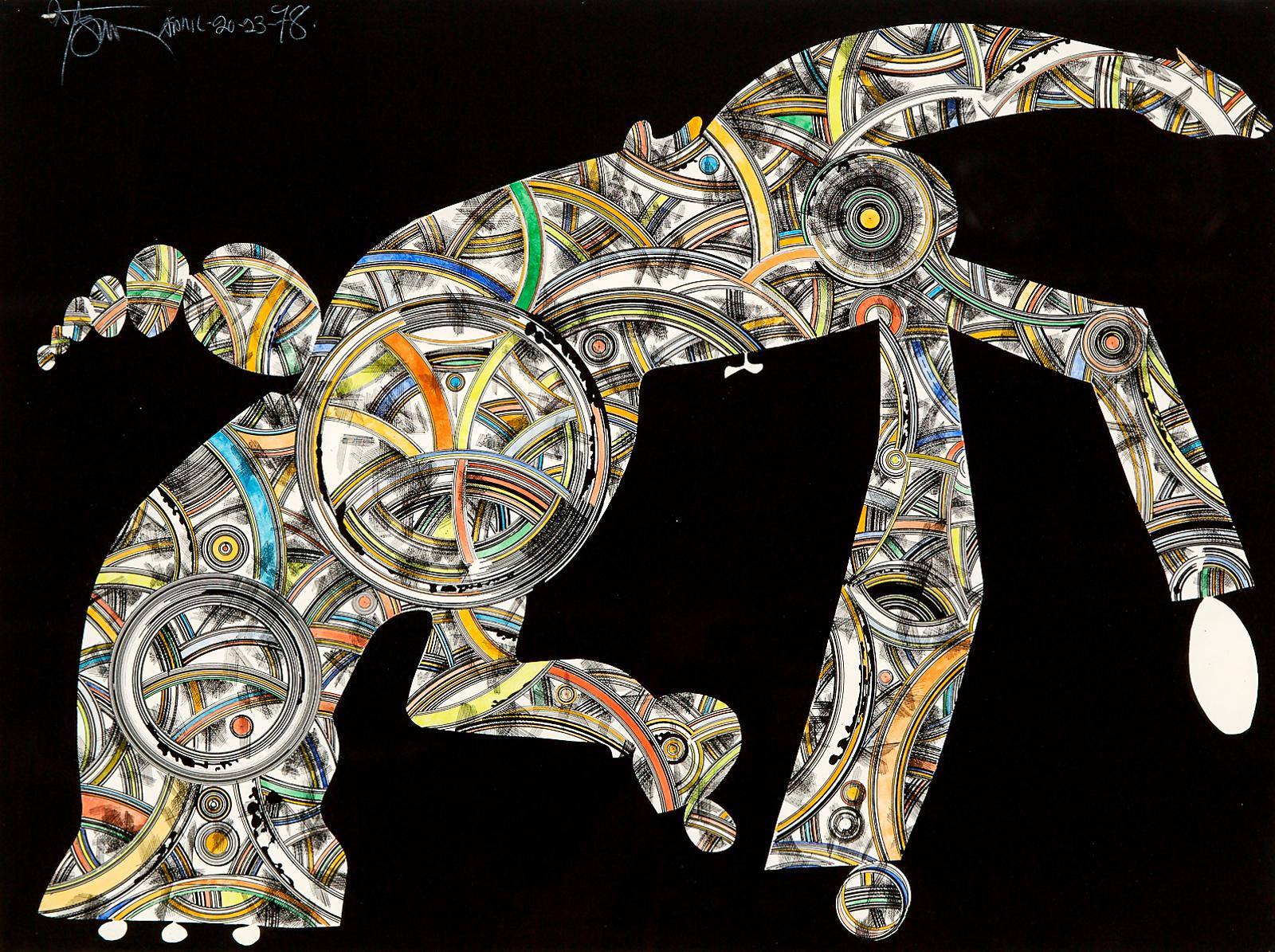 Harold Barling Town (1924-1990) - TOY HORSE #73, 1978