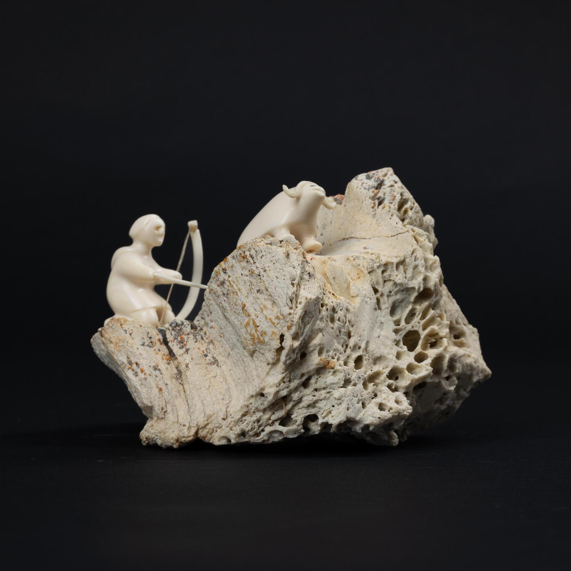 Theresa Tegumear - Hunter And Musk Ox