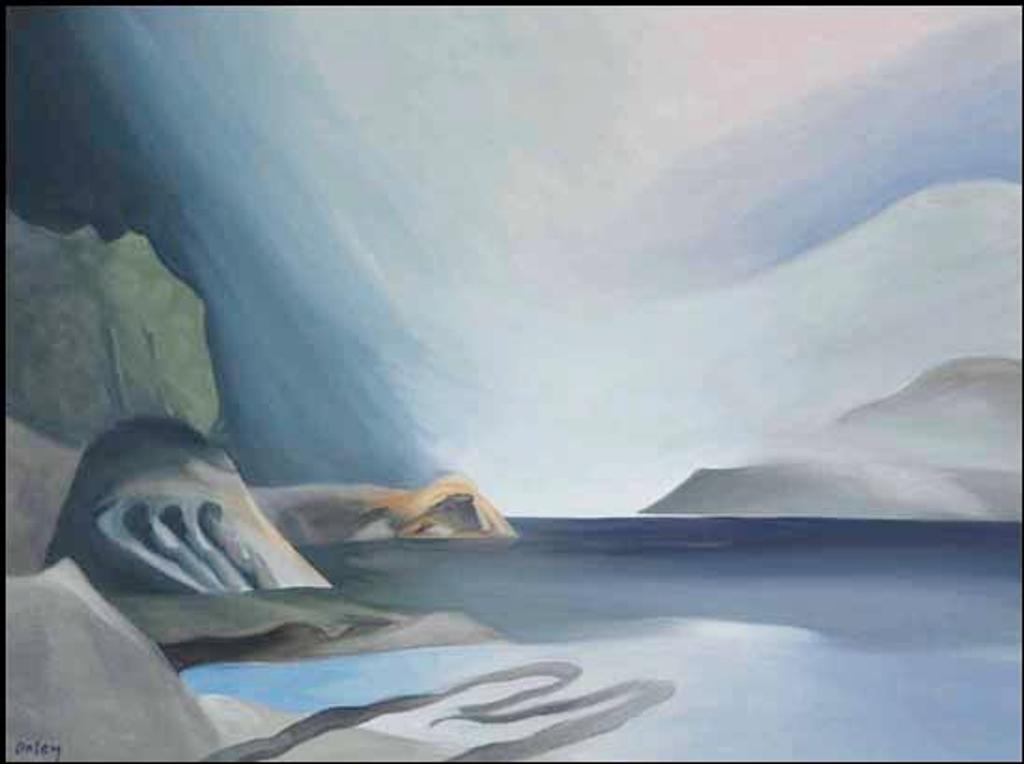 Toni (Norman) Onley (1928-2004) - Haro Strait from South Pender Island, BC