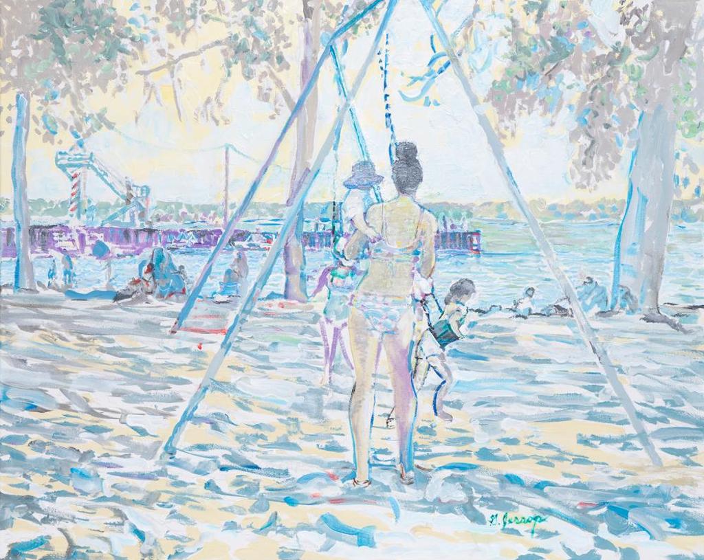 Gerald Jessop (1947) - Untitled - The Swing