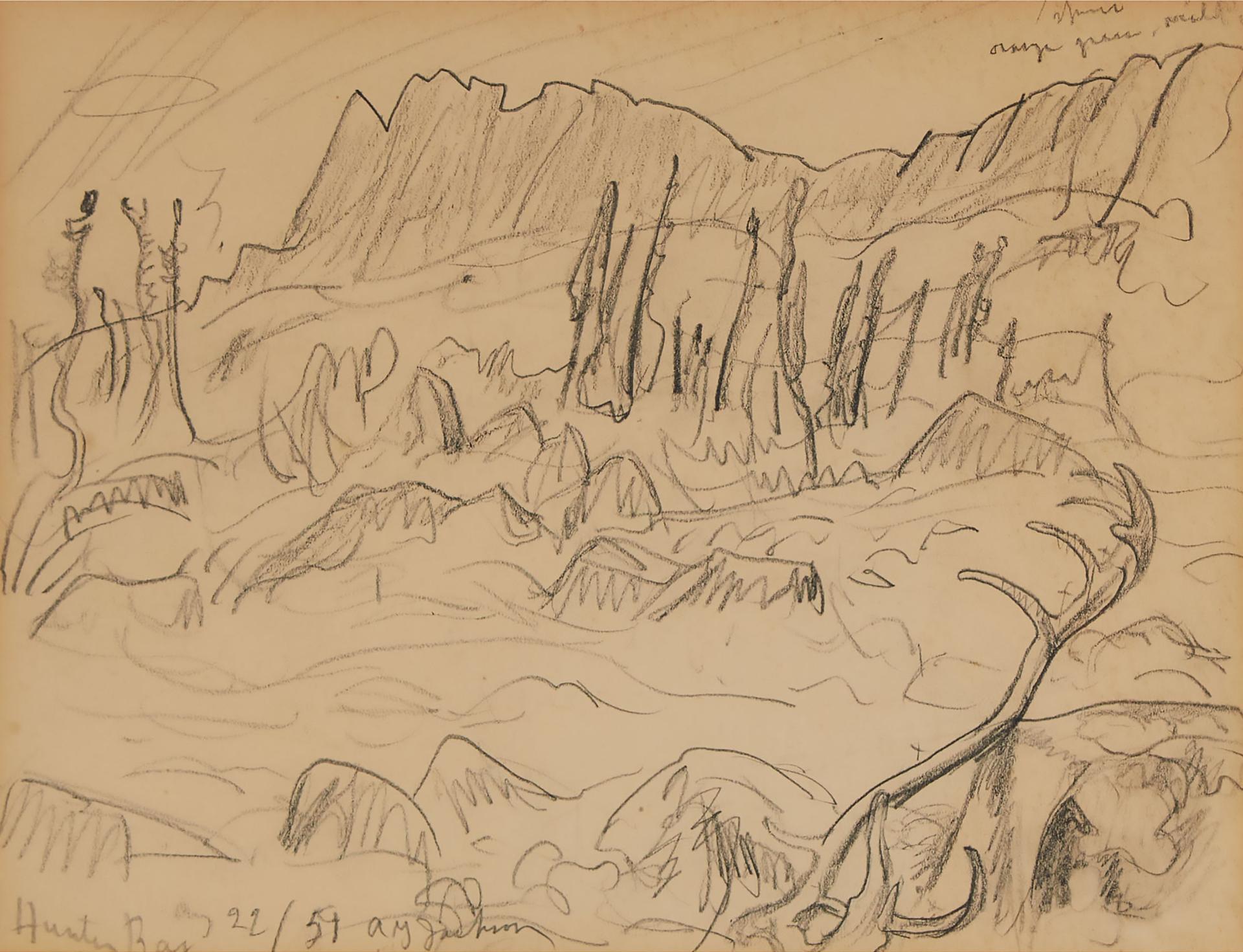 Alexander Young (A. Y.) Jackson (1882-1974) - Hunter Bay, 1951