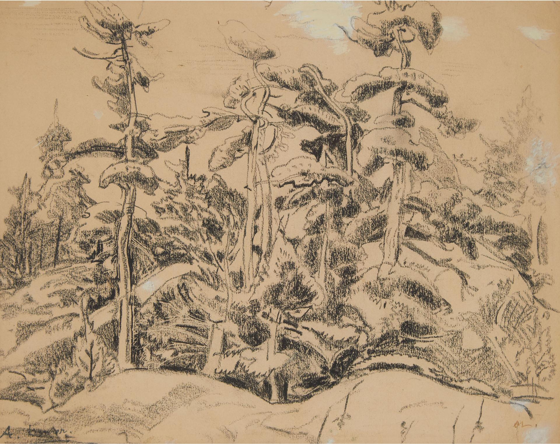Arthur Lismer (1885-1969) - Georgian Bay, Circa 1929