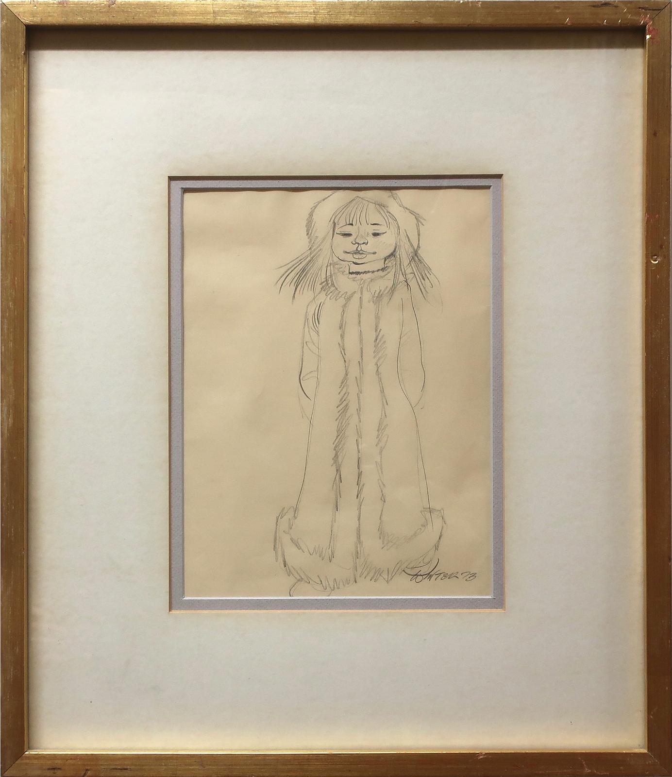 William Arthur Winter (1909-1996) - Untitled (The New Coat)