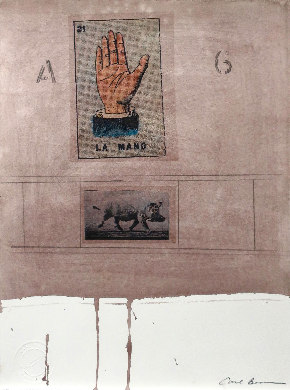 Carl Beam (1943-2005) - La Mano/Pig