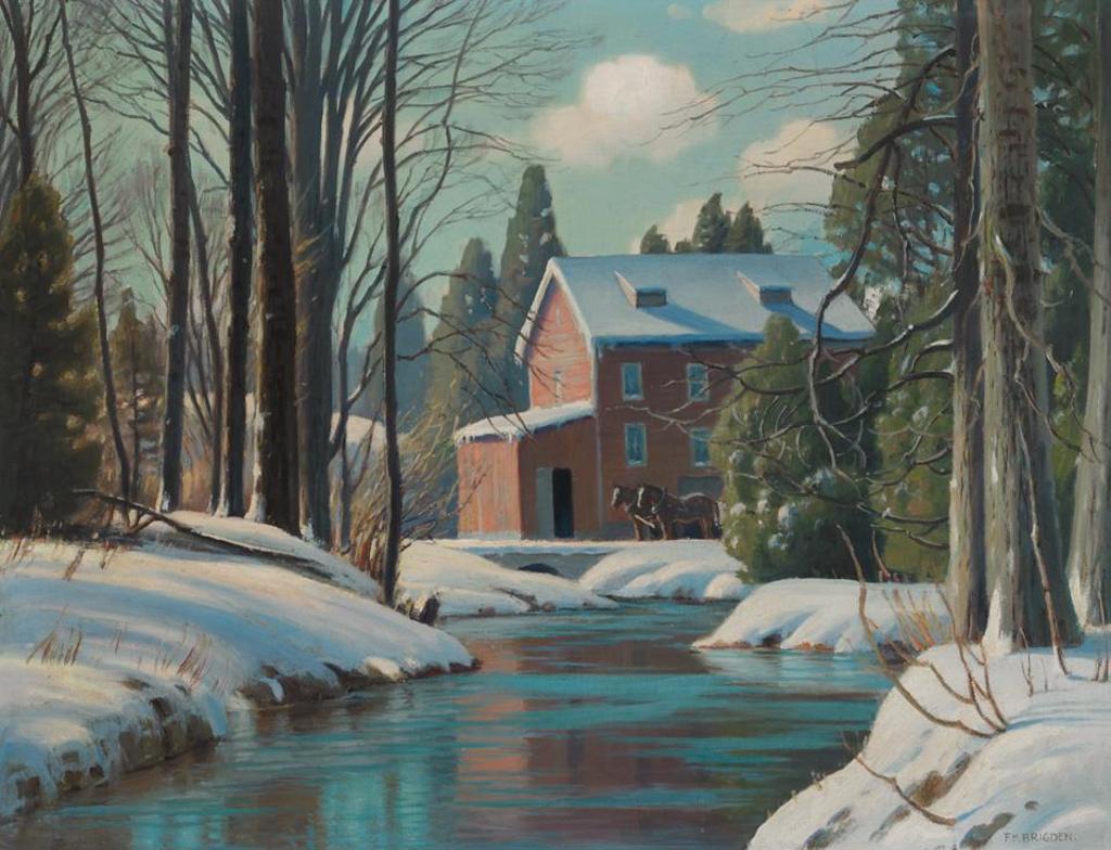 Frederick Henry Brigden (1871-1956) - Bruce’S Mill In March