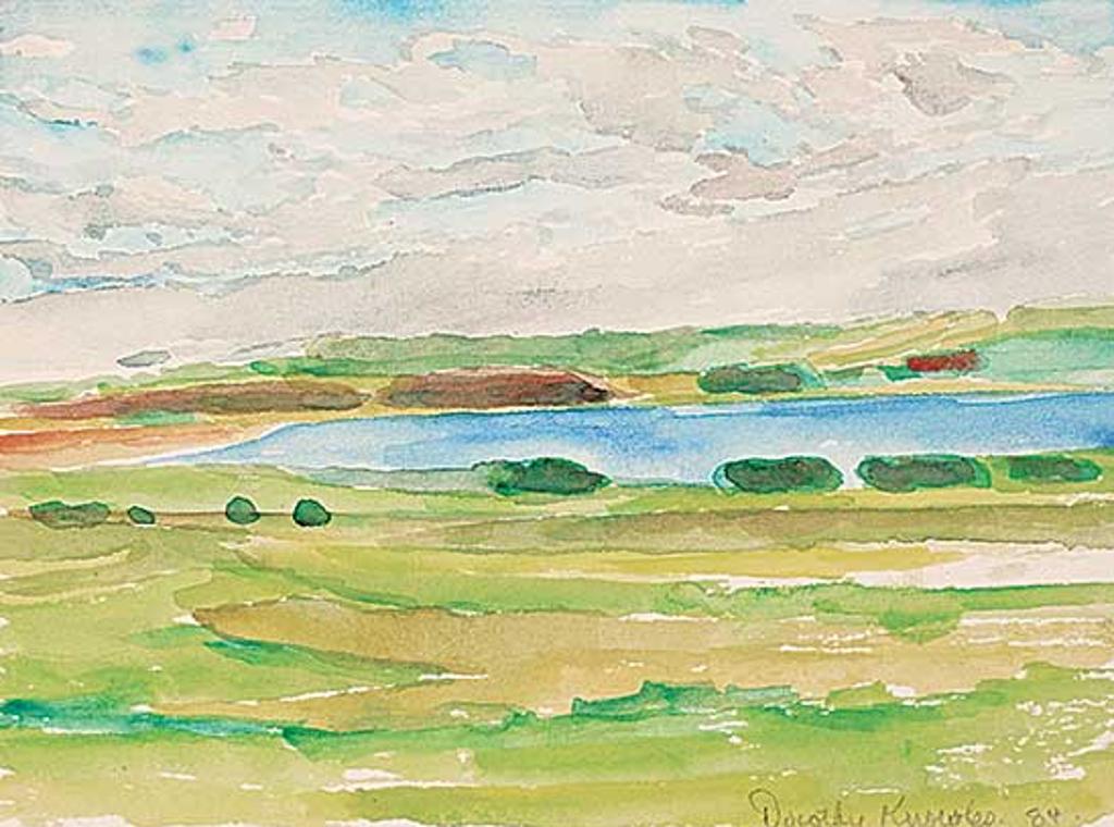 Dorothy Elsie Knowles (1927-2001) - Vibrant Greens