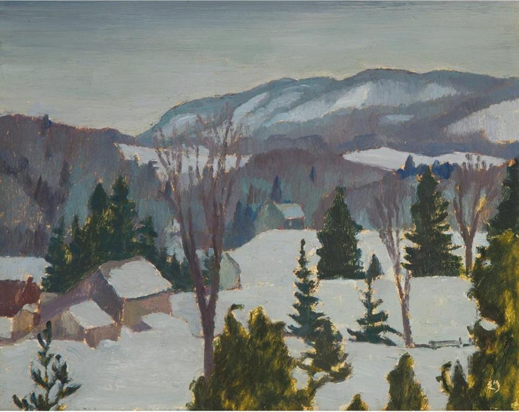 Edwin Headley Holgate (1892-1977) - Winter, Morin Heights