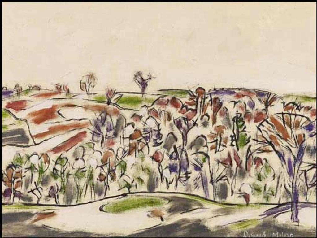 David Browne Milne (1882-1953) - Wooded Valley