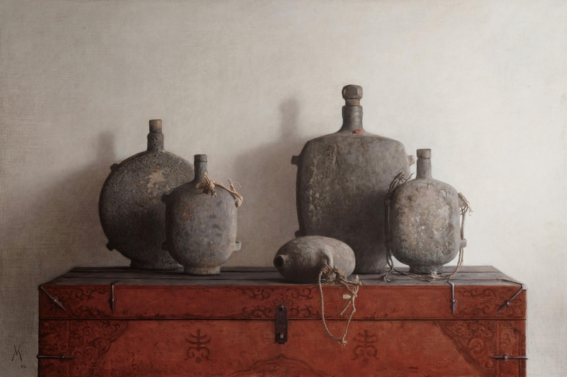 Guillermo Muñoz Vera (1956) - Cantimploras chinas, 2002