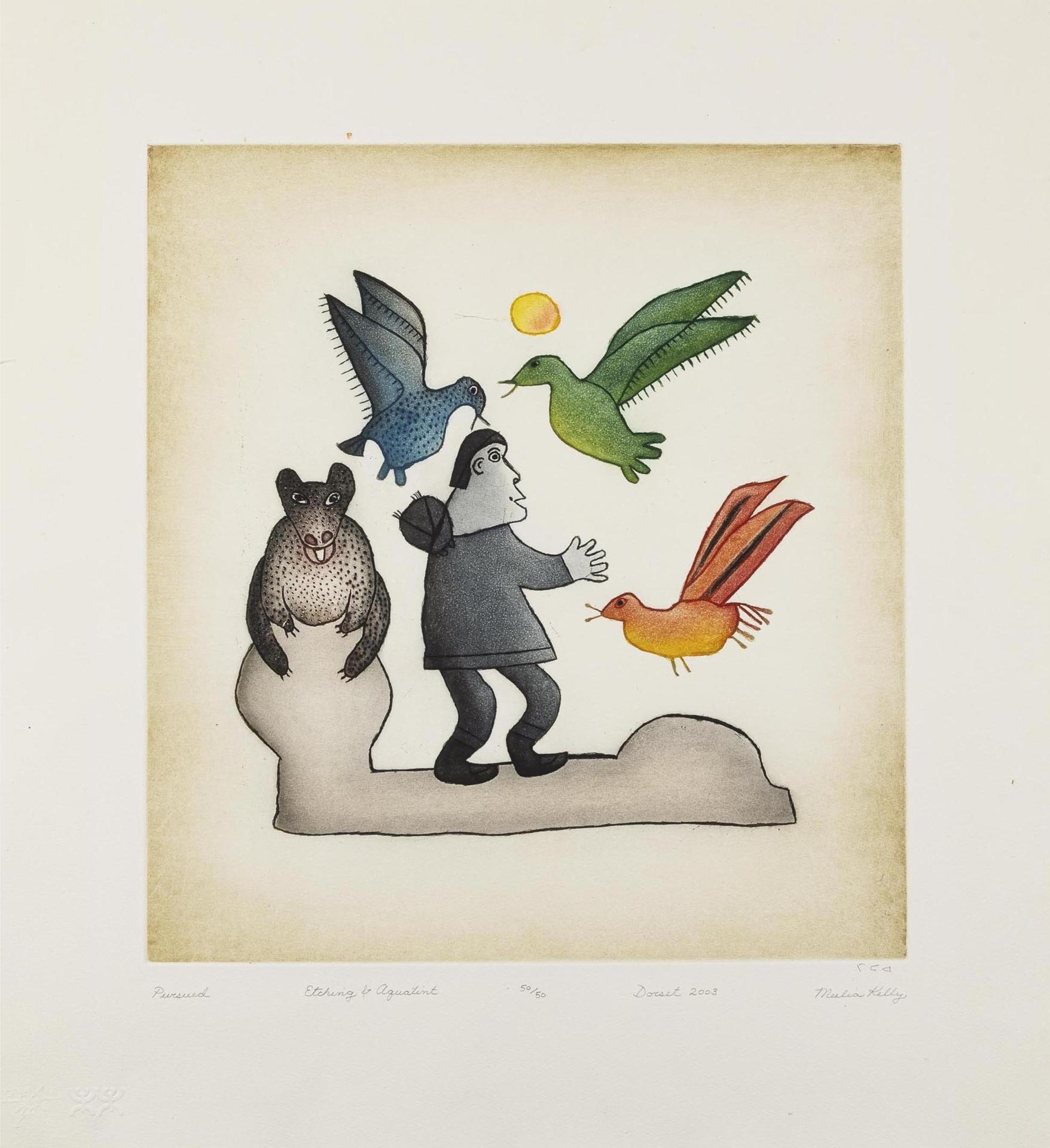 Meelia Kelly (1940-2006) - Pursued, 2003