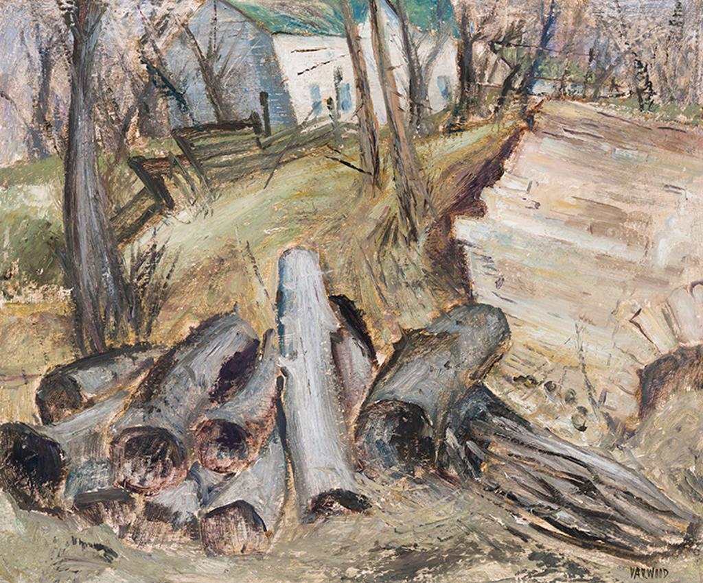 Walter Hawley Yarwood (1917-1996) - Log Pile