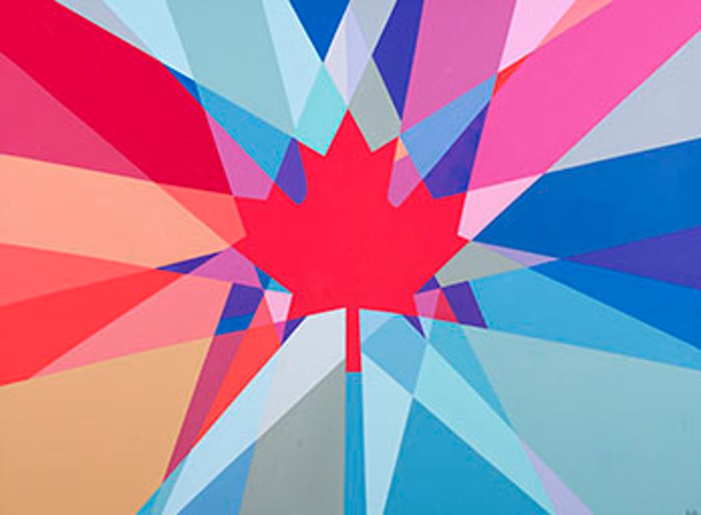 Charles Pachter (1942) - Leaf Radiant