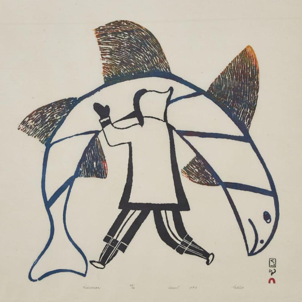 Pudlo Pudlat (1916-1992) - Fisherman