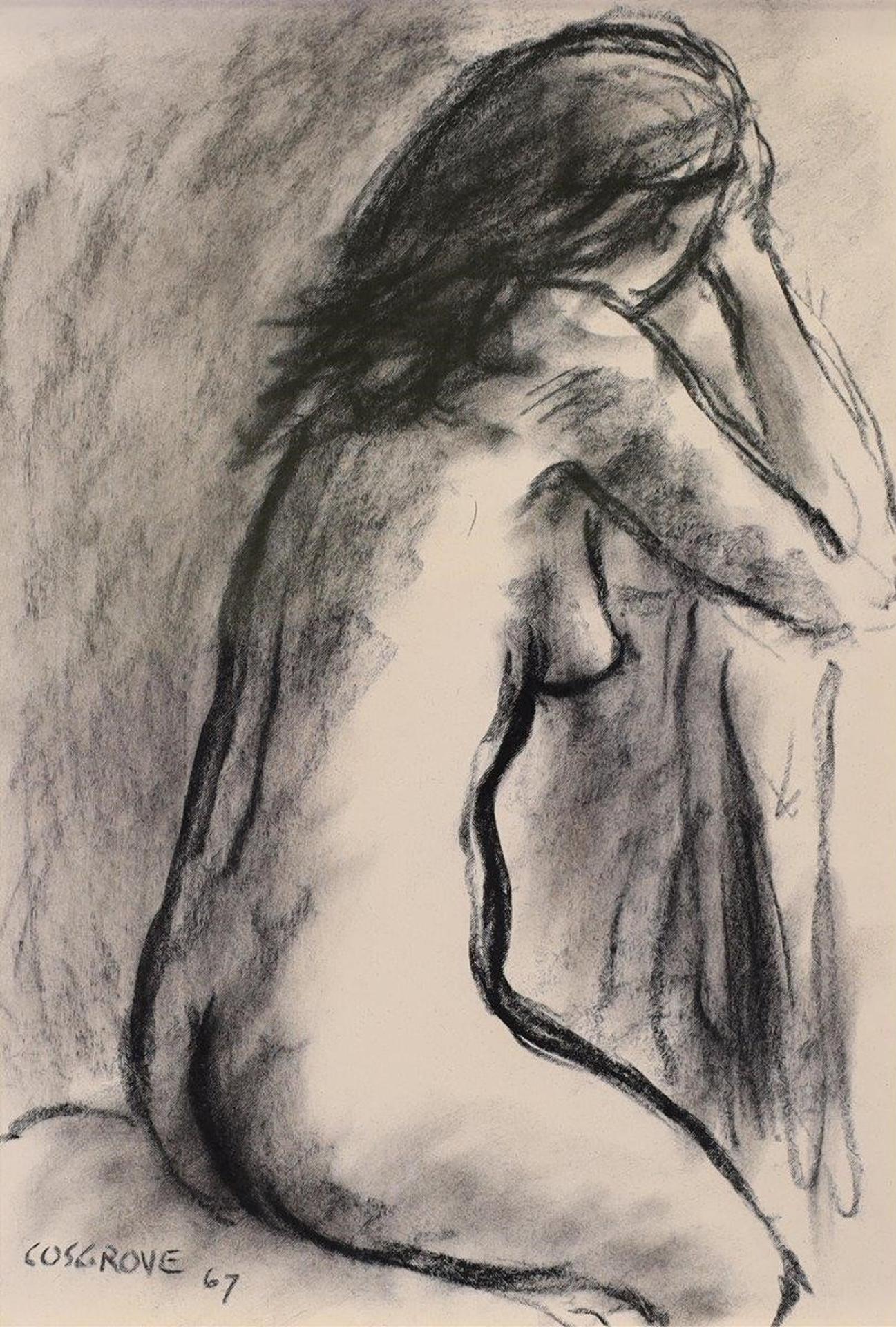 Stanley Morel Cosgrove (1911-2002) - Sitting Nude; 1967