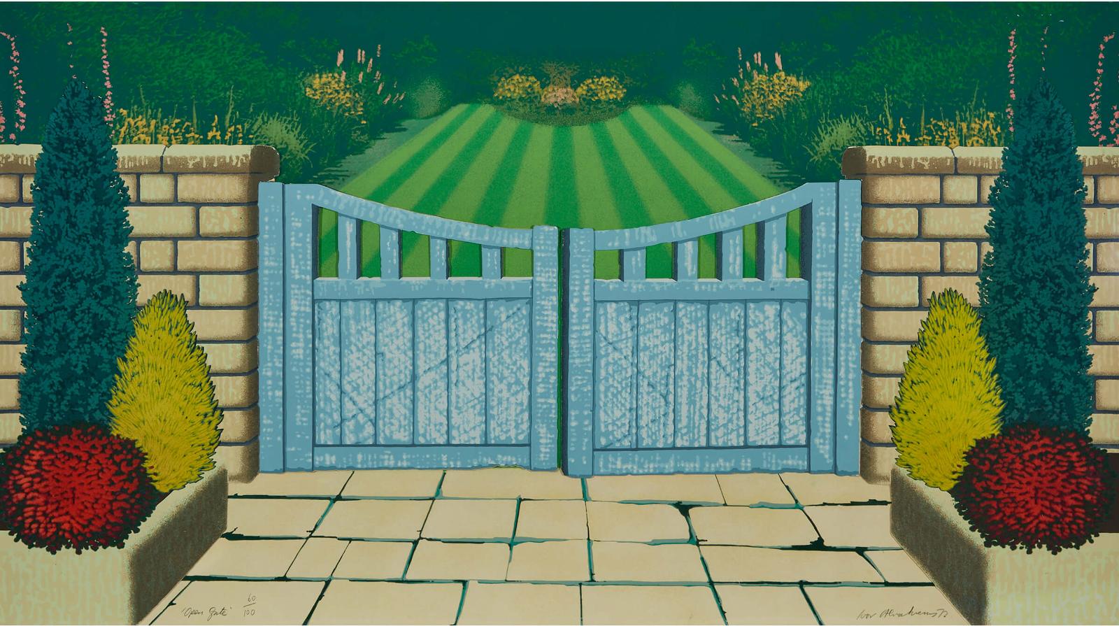 Ivor Abrahams (1935-2015) - Open Gate,1972