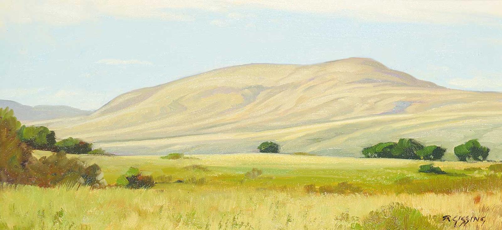 Roland Gissing (1895-1967) - Foothill Study on Willow Creek