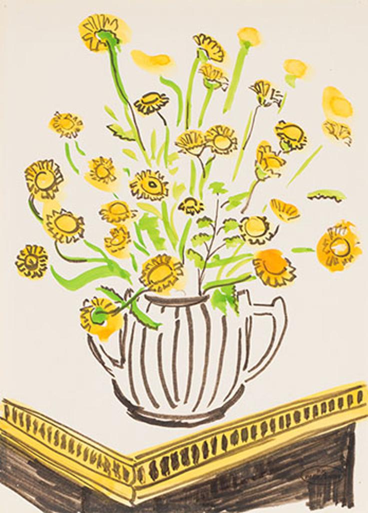 Patricia Kathleen (P.K.) Page (1916-2010) - Vase and Flowers