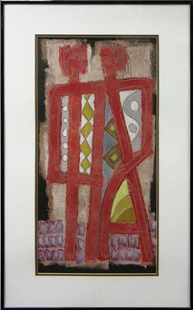 Charles Sucsan (1932) - Untitled (Lovers)