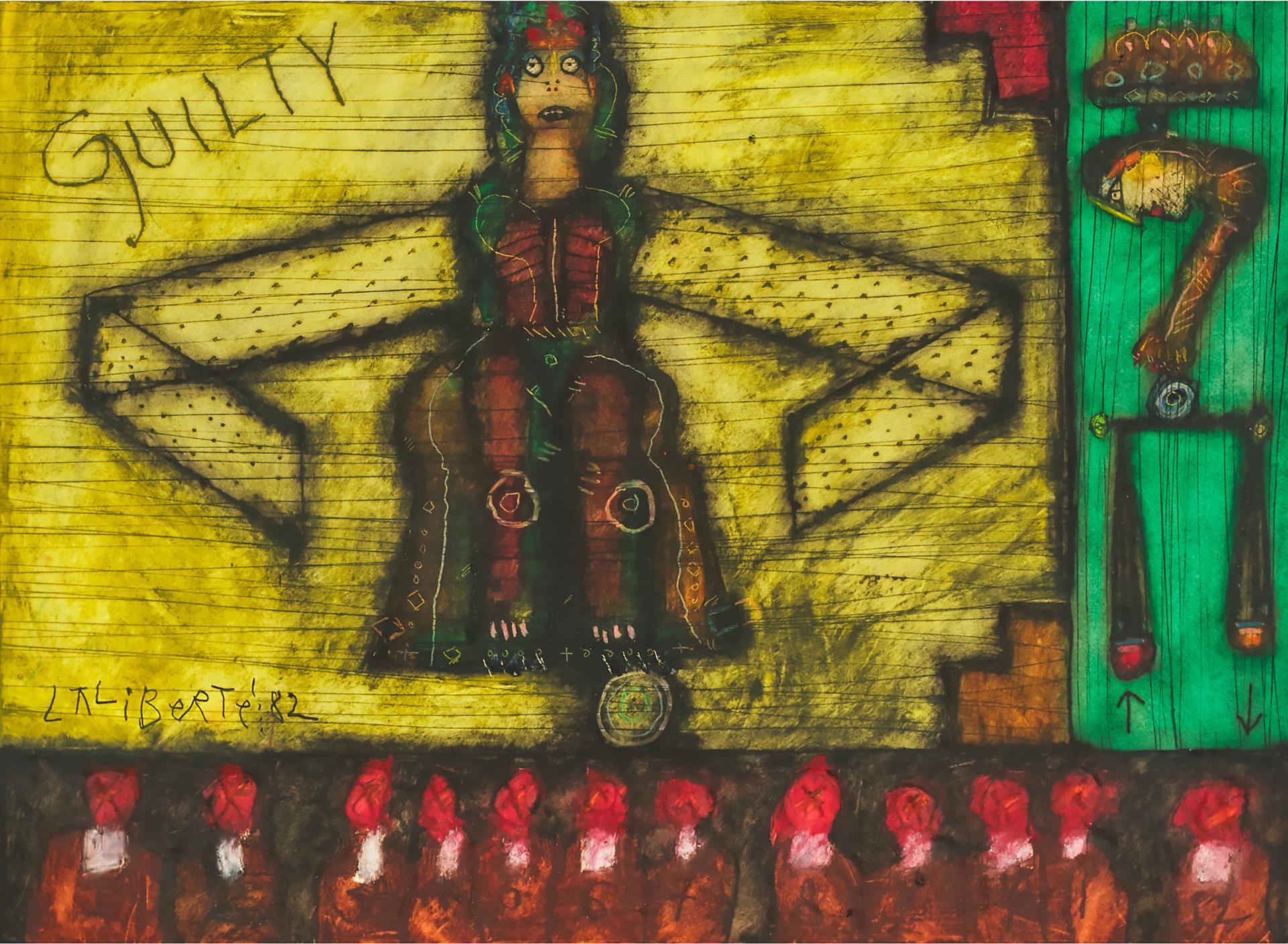 Norman Laliberte (1925-2021) - GUILTY, 1982