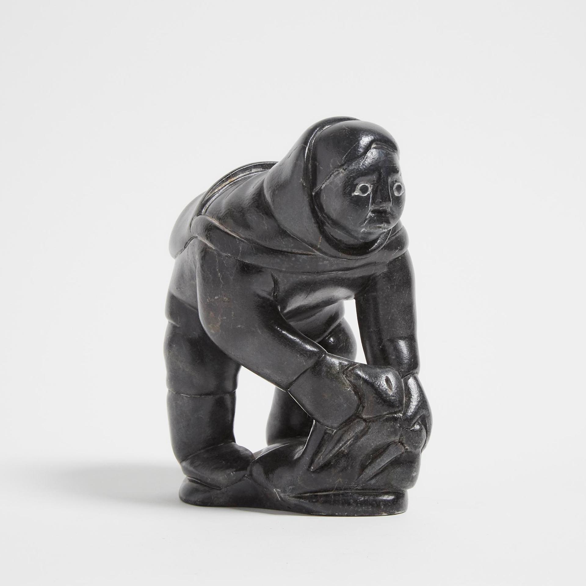 Silasie Nakashuk (1969) - Hunter With Walrus Head
