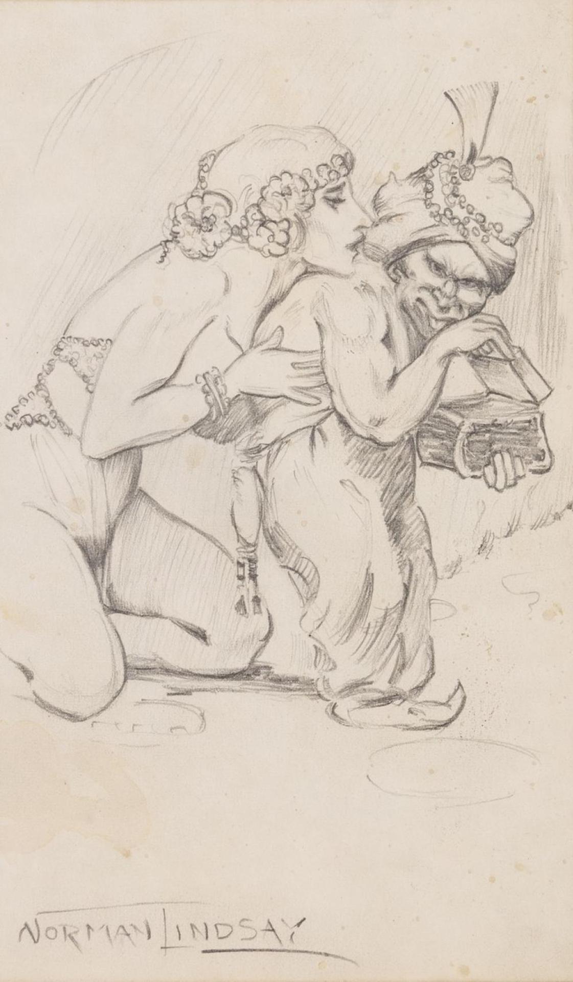 Norman Lindsay (1879-1969) - The Dream Merchant
