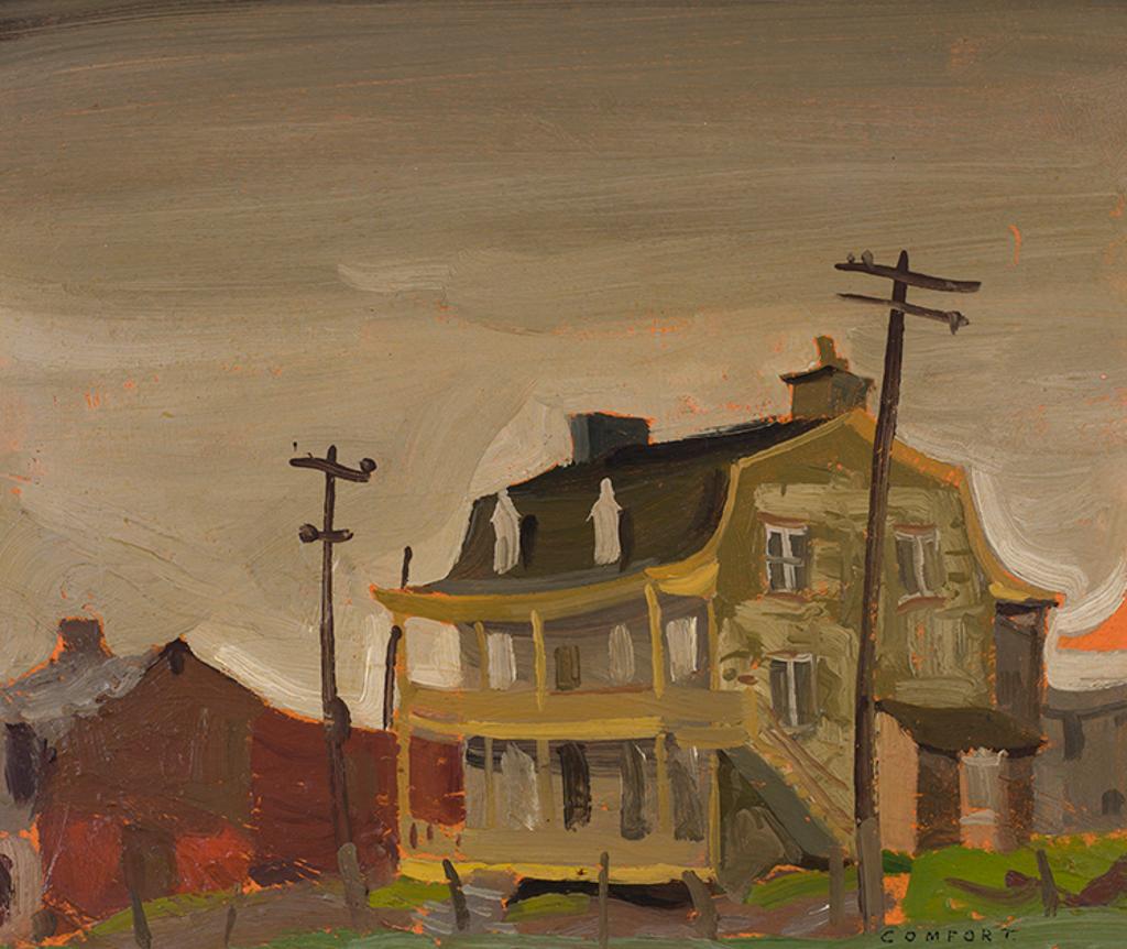 Charles Fraser Comfort (1900-1994) - House at Gifford, P.Q.