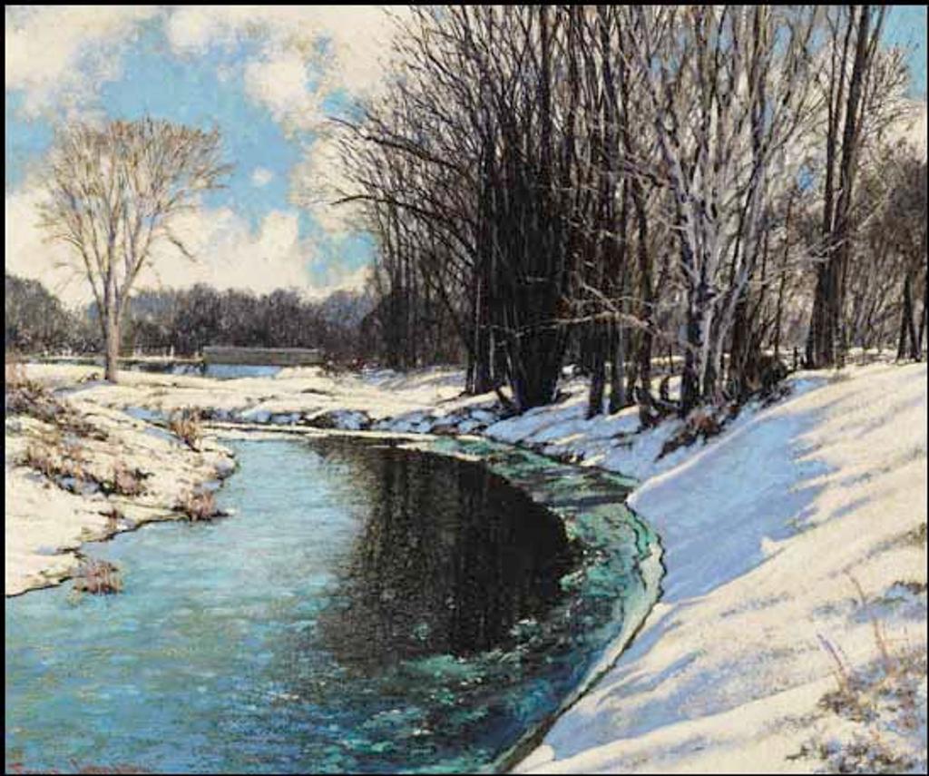 Frank (Franz) Hans Johnston (1888-1949) - Threshhold of Spring
