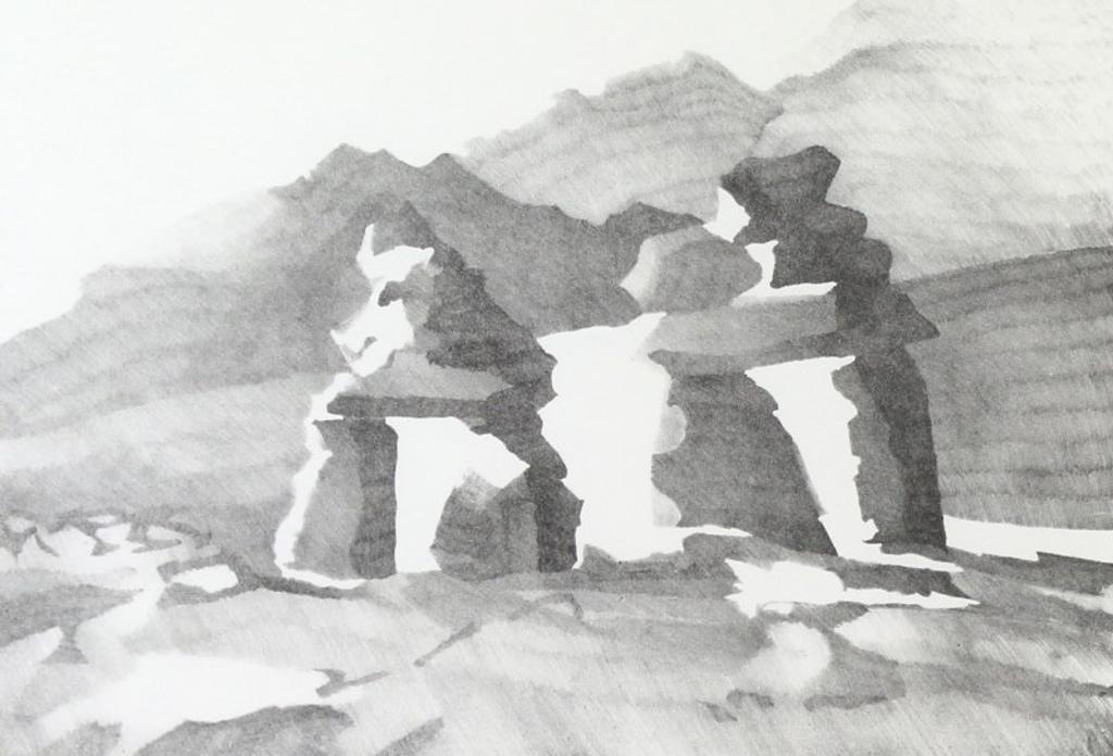 Toni (Norman) Onley (1928-2004) - Inukshuk