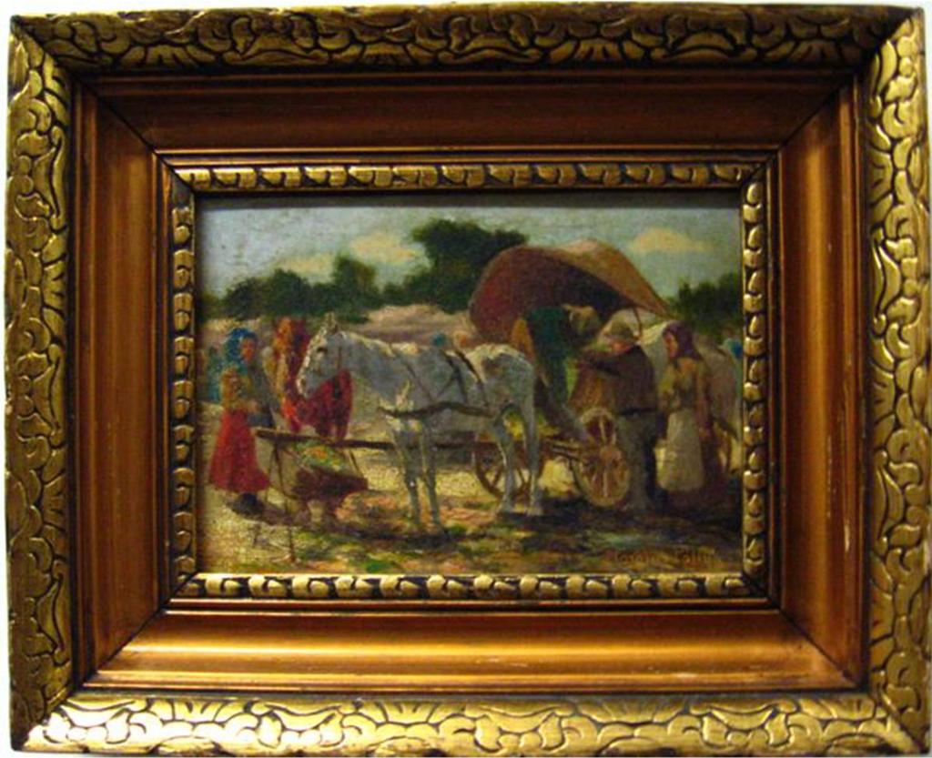 Carolus Pallya (1875-1930) - Heading To Market