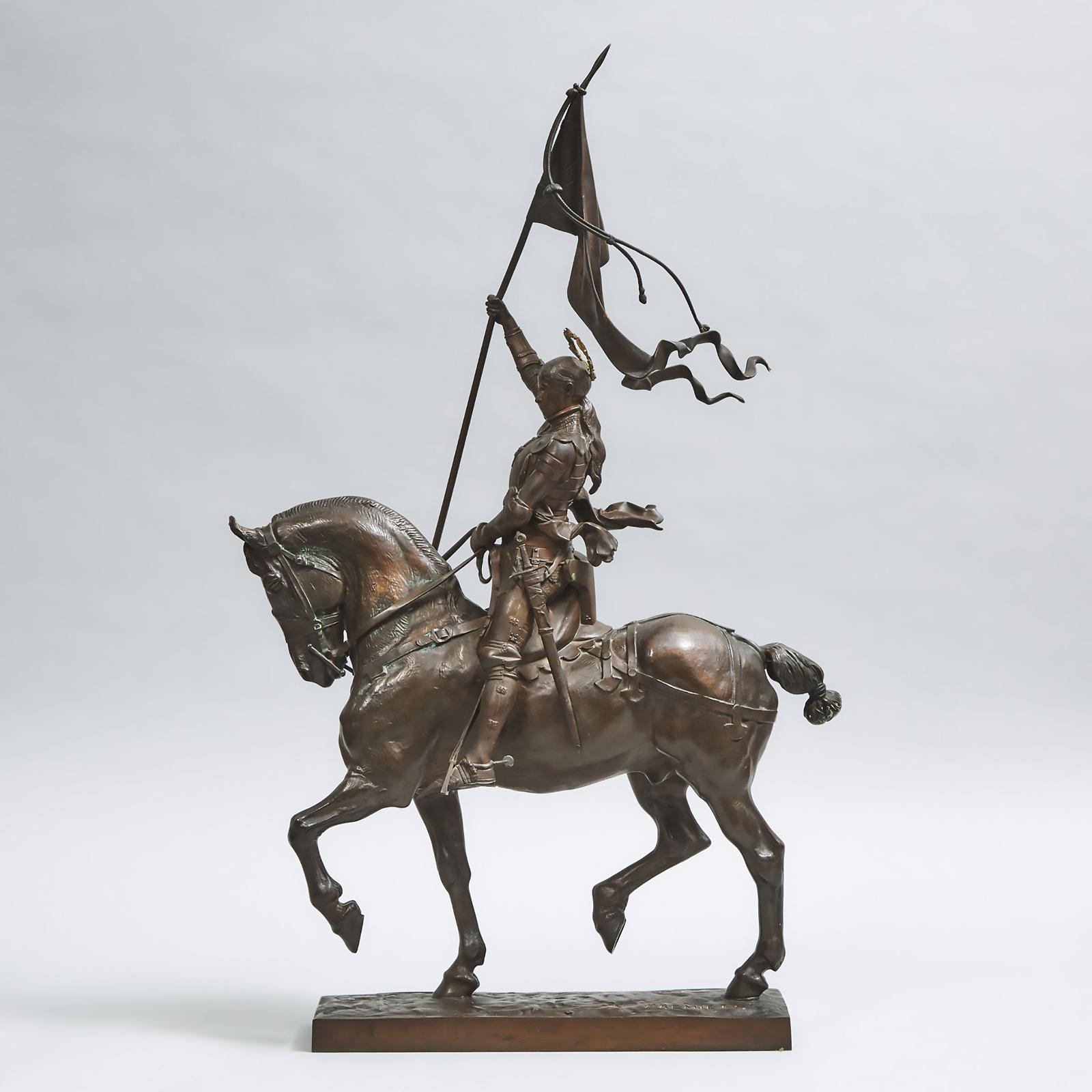 Emmanuel Frémiet (1824-1910) - Joan Of Arc