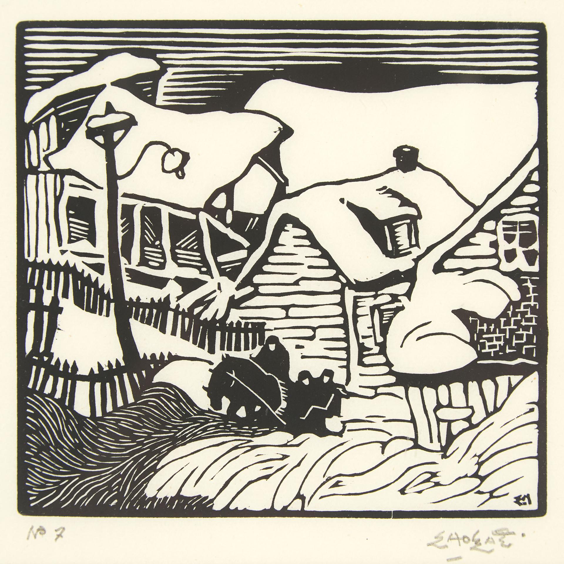 Edwin Headley Holgate (1892-1977) - La Malbaie, Ca. 1926
