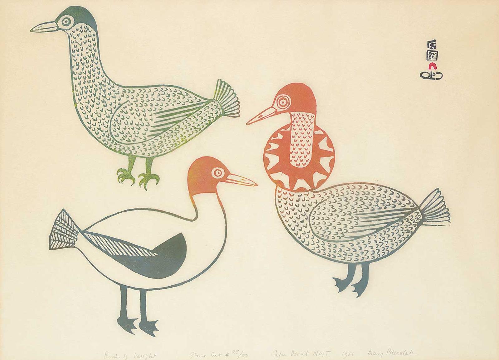 Pitseolak - Birds of Delight #28/50