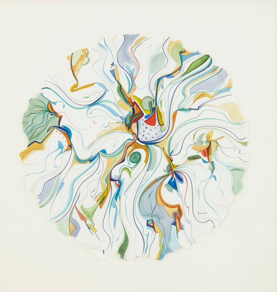 Alex Simeon Janvier (1935-2024) - Untitled Composition