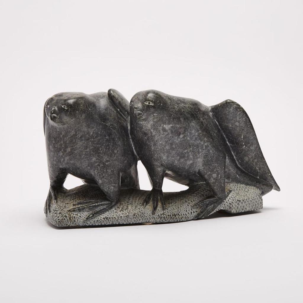 Juanisi Jakusi Itukalla (1949) - Two Ptarmigans