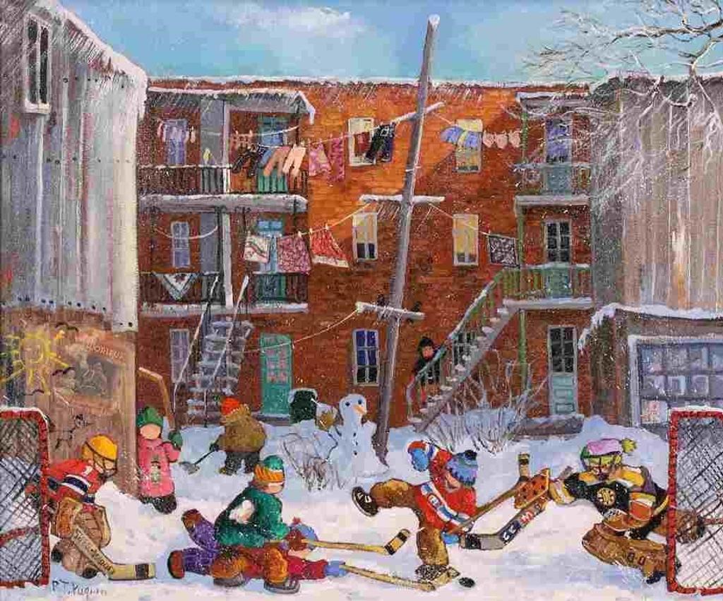 Pauline Thiboudeau Paquin (1952) - La Plus Animee Des Ruelles; 2009