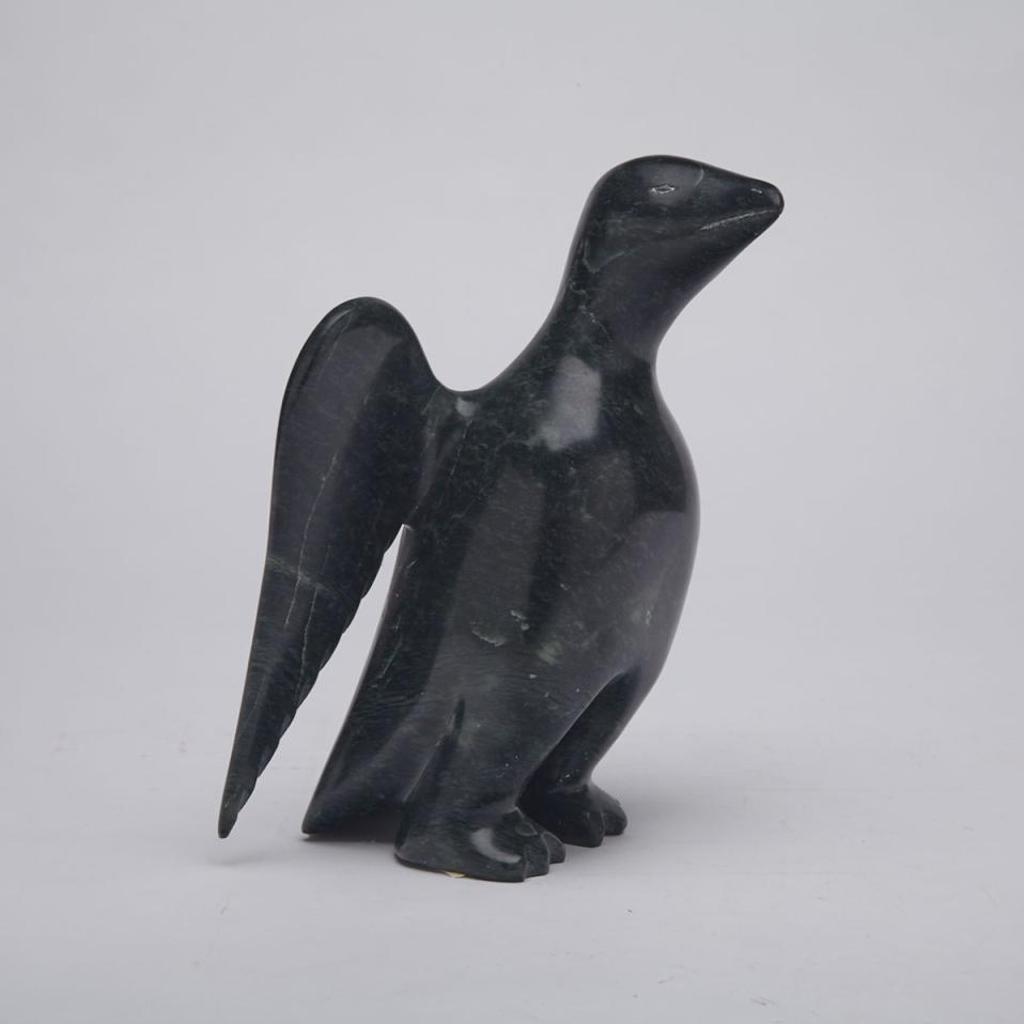 Ashevak Tunnillie (1956-2018) - Bird With Single Outstretched Wing