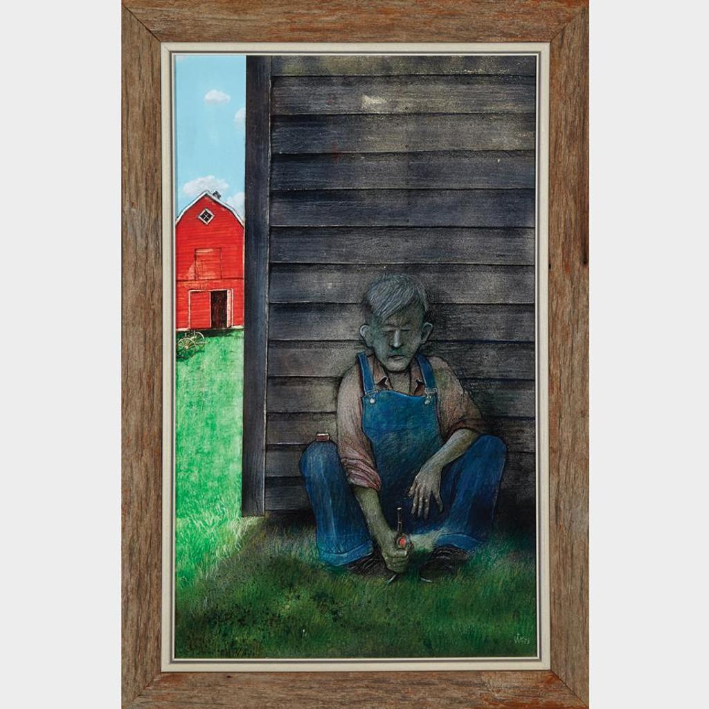 William Kurelek (1927-1977) - His Old Man’S Pipe