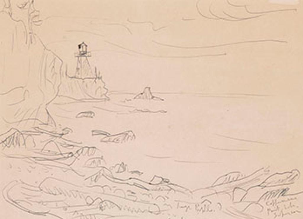 Alexander Young (A. Y.) Jackson (1882-1974) - Coppermine Point, Lake Superior