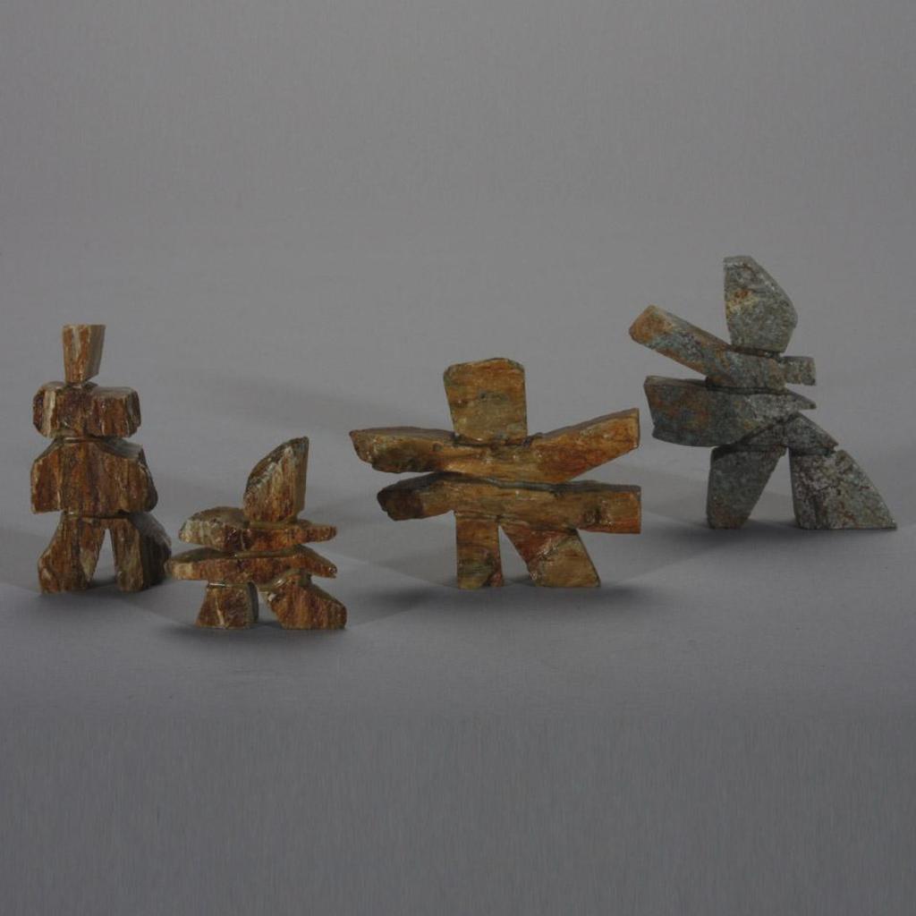 Augiak Novalinga - Four Inukshuks