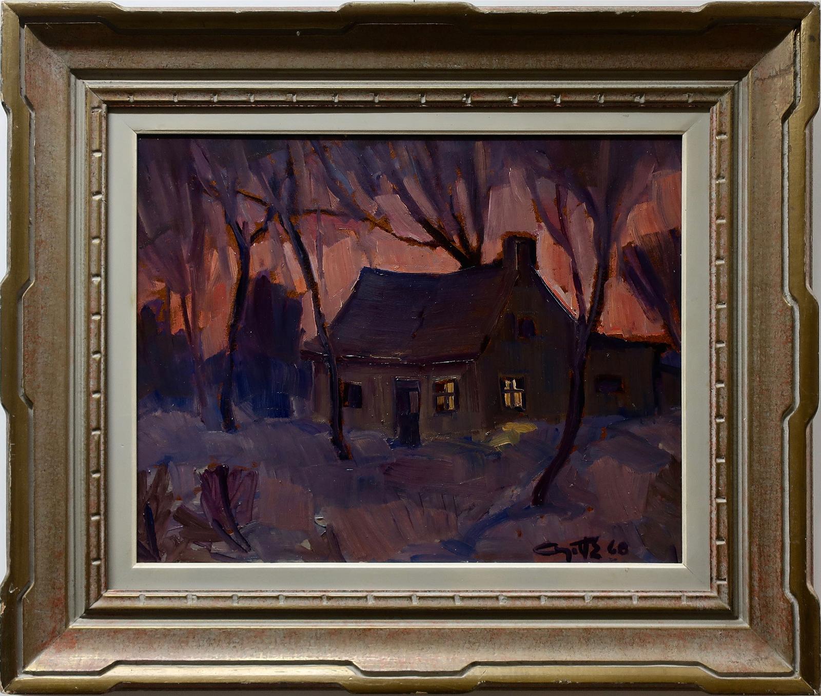Léo Ayotte (1909-1976) - Untitled (Evening Glow)