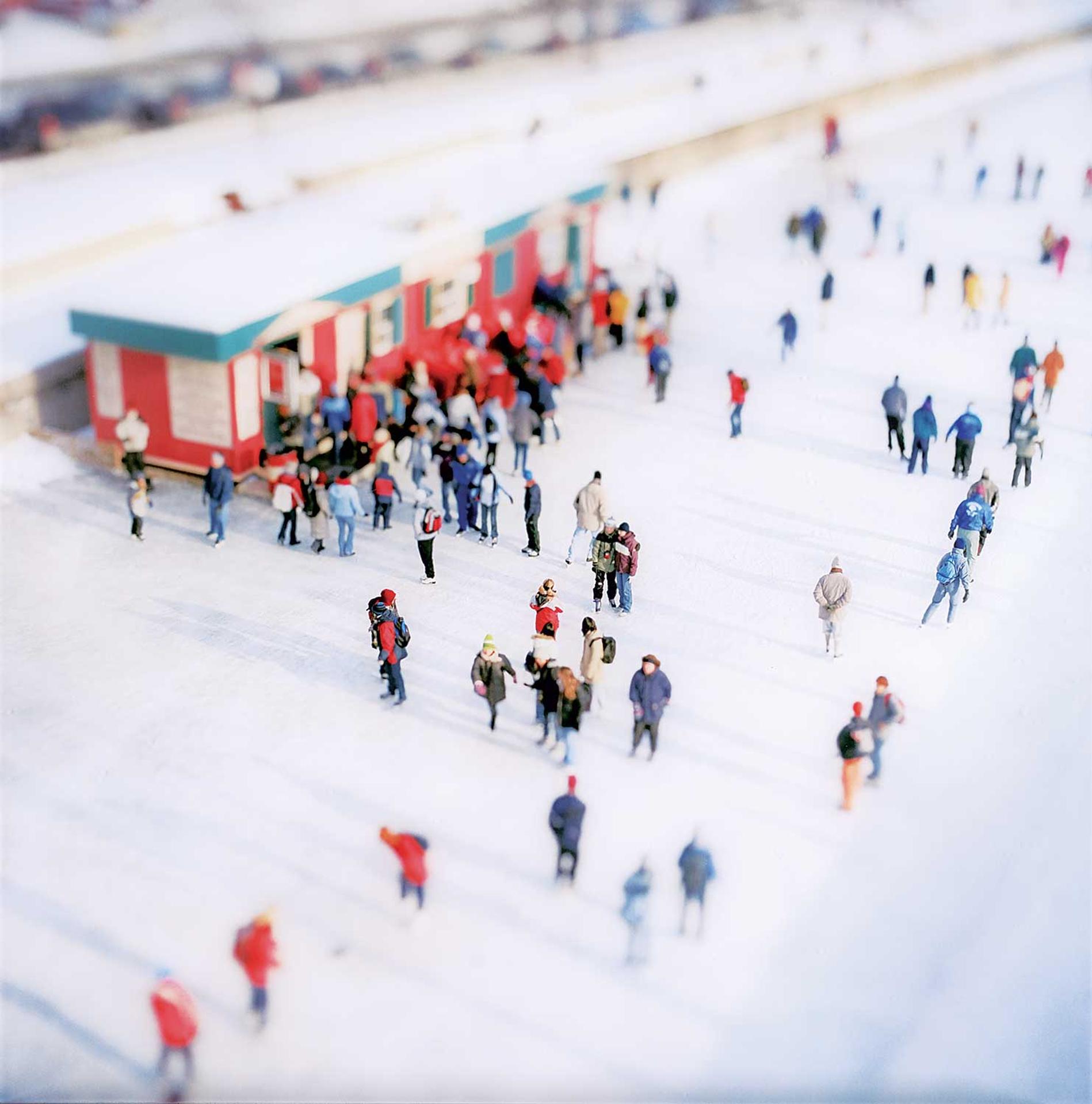 Toni Hafkenscheid (1959) - Skaters, Rideau Canal