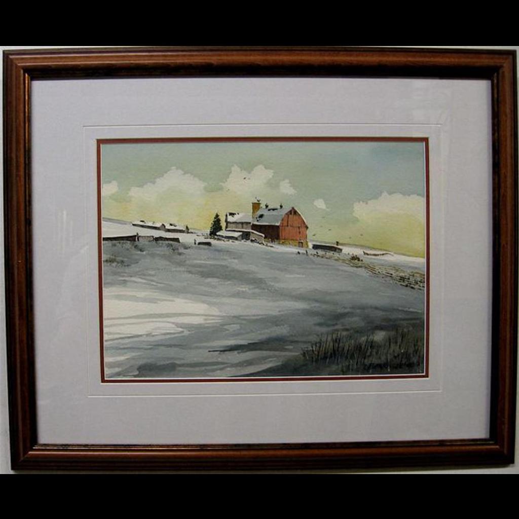 Alan Kingsland (1934) - Farm In Winter