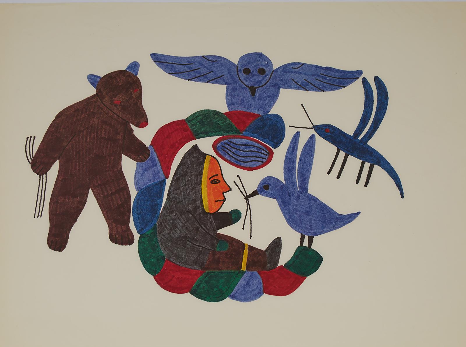 Helen Mabel Nigiyok Kalvak (1901-1984) - The Adopted Bear