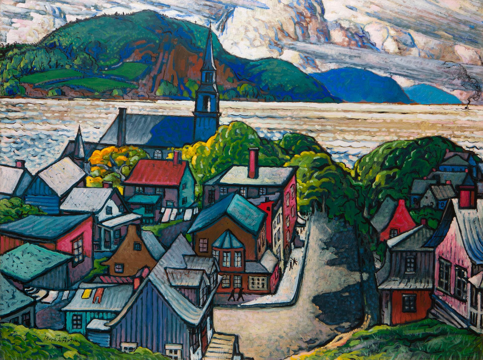 Marc-Aurèle Fortin (1888-1970) - Bagotville, 1948