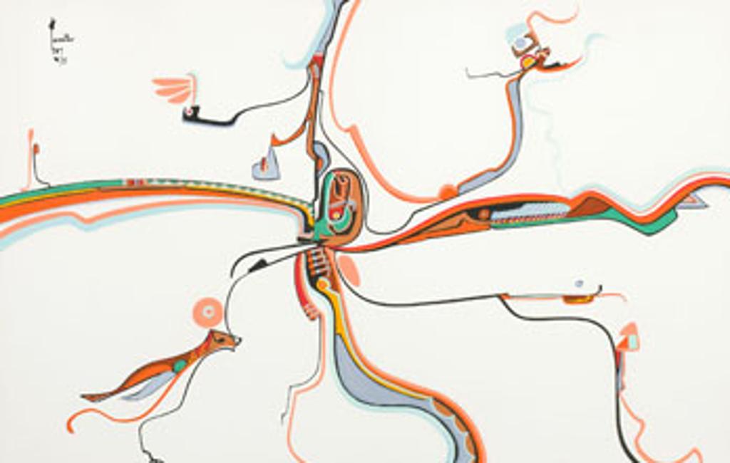 Alex Simeon Janvier (1935-2024) - Pidgeon Toe