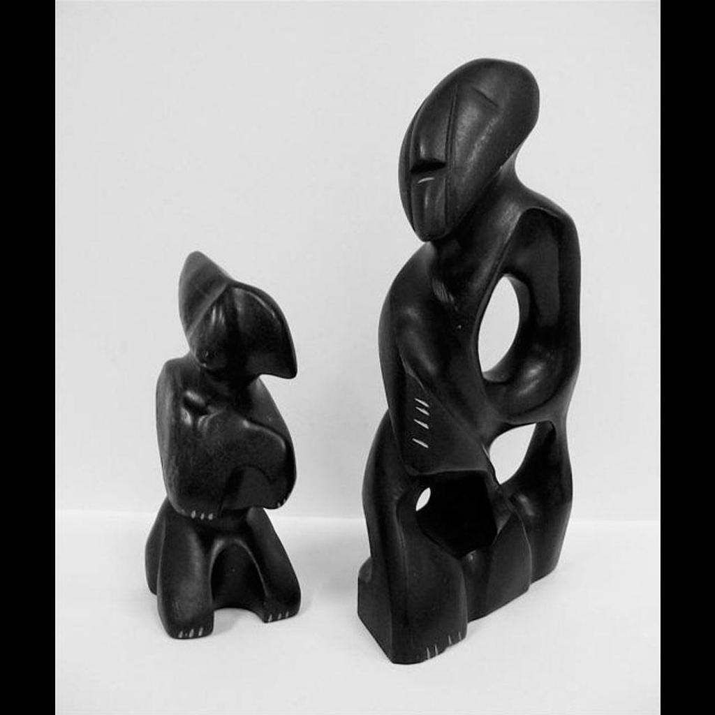 Alex Alikashuak (1952) - Howling Dog; Figure