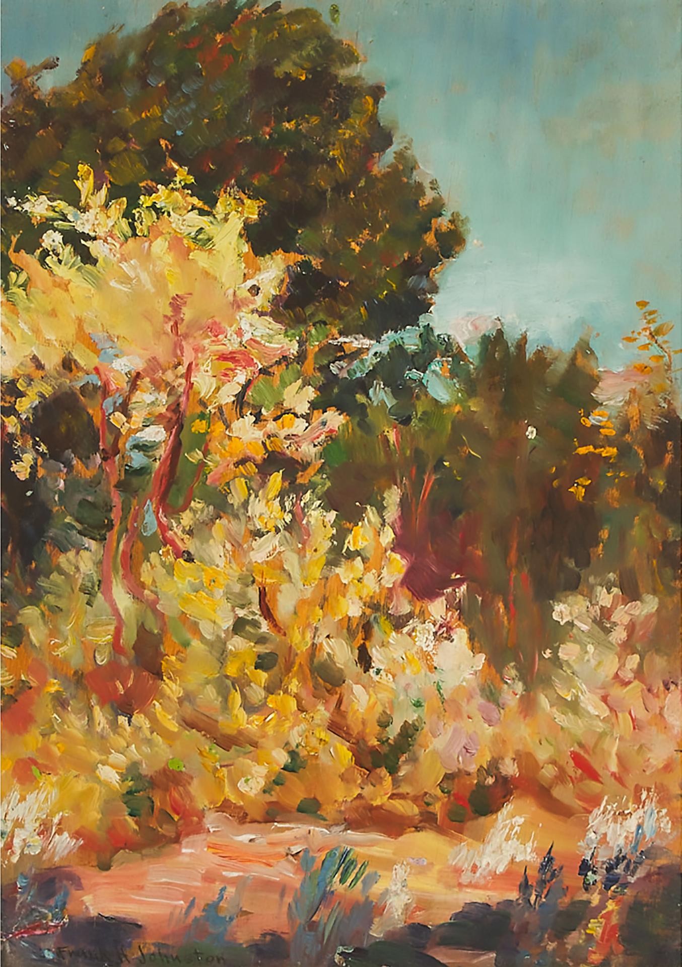 Frank (Franz) Hans Johnston (1888-1949) - Summer Landscape
